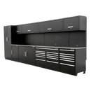 Sealey APMSSTEEL Premier 5.6m Storage System - Stainless Worktop