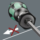 Wera 007681 6pc 334/355 SK/6 Kraftform Plus Lasertip Screwdriver Set, PZ/SL