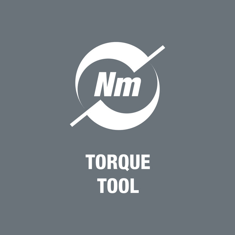 Wera 075630 Click-Torque E 1 Torque Wrench, 200-1000 Nm, 3/4"