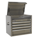 Sealey PTB66004SS 4 Drawer Stainless Steel Heavy-Duty Topchest