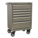 Sealey PTB67506SS 6 Drawer 675mm Stainless Steel Heavy-Duty Roller Cab