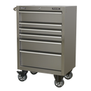Sealey PTB67506SS 6 Drawer 675mm Stainless Steel Heavy-Duty Roller Cab