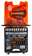 Bahco S108 108pce 1/4" & 1/2"Dr Socket & Spanner Set