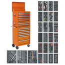 Sealey SPTOCOMBO1 14 Drawer Tool Chest Combination with 1179pc Tool Kit