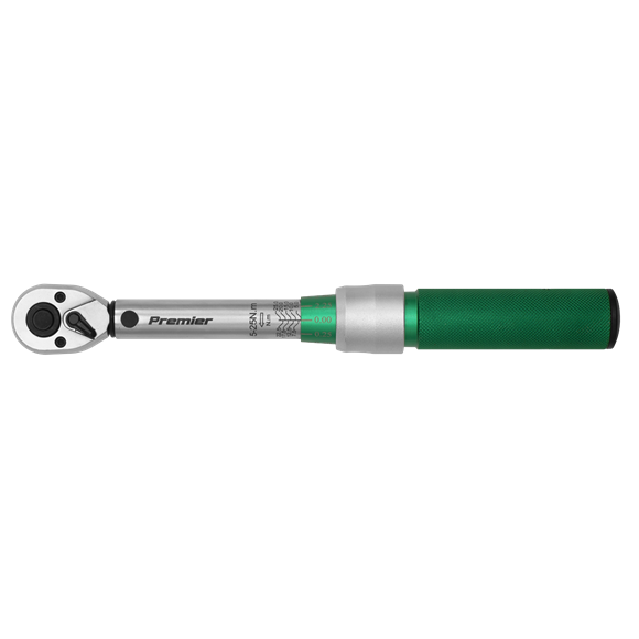 Sealey STW901 1/4"DR 5-25Nm Micrometer Style Torque Wrench