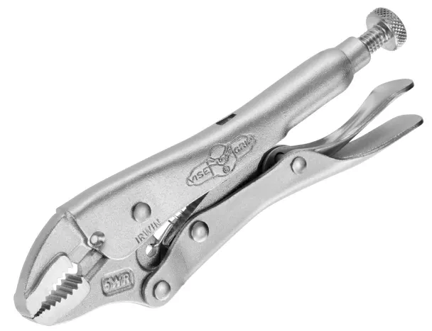 Visegrip VIS5WRC 5" Curved Jaw Locking Pliers With Wire Cutter