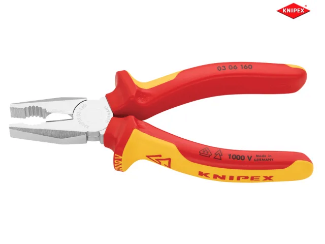 Knipex 03 06 160 160mm VDE Combination Pliers