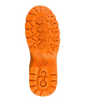 Buckbootz BBZ8000BLOR Hi-Vis Blue / Orange Non-Metallic Safety Wellington Boots With Ankle Protection