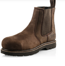 Buckbootz B1150 Chocolate Oil Buckflex Safety Dealer Boot