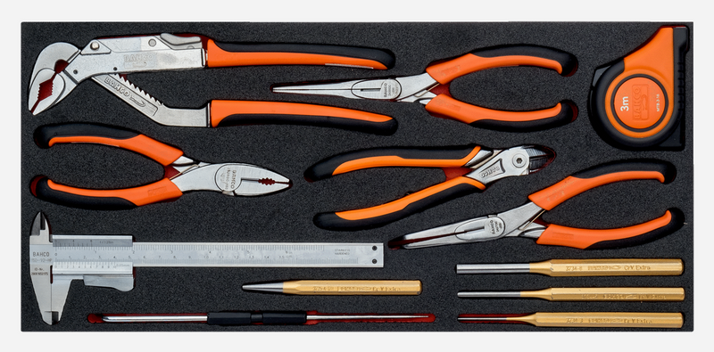 Bahco 1483KHD3RB-FF4 146pce General Purpose Toolkit in Metallic Tool Box