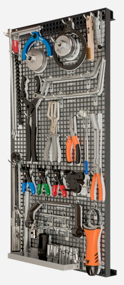 Bahco 1495TP-AUTO-M3 34pce Auto Maintenance Repair Tool Kit on Tool Panel