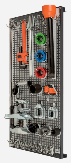Bahco 1495TP-AUTO-M4 23pce Auto Geometry Repair Tool Kit on Tool Panel