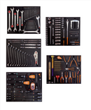 Bahco FF1ASET-AUTO1 196pce Auto Repair 5 Foam Toolkit