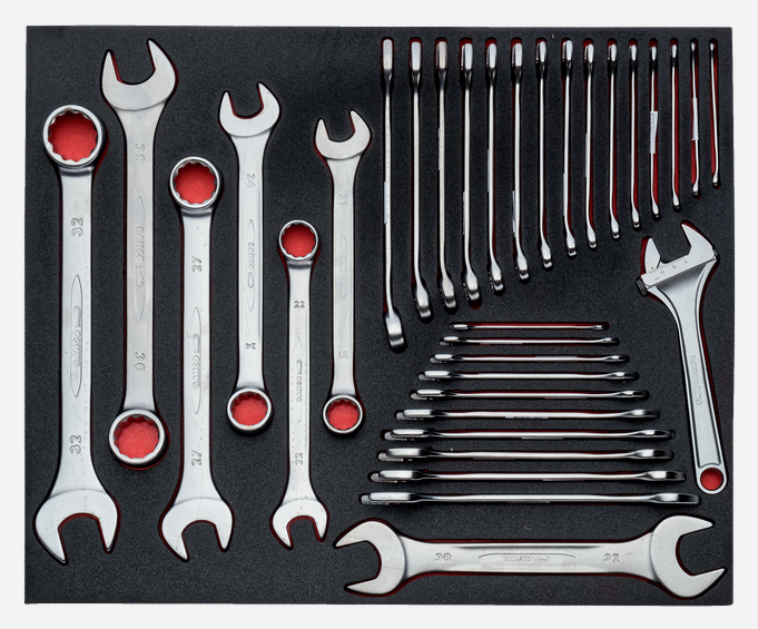 Bahco FF1ASET-AUTO1 196pce Auto Repair 5 Foam Toolkit