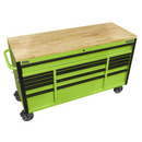 Sealey AP6115BE 15 Drawer 1549mm Mobile Trolley with Wooden Worktop