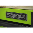 Sealey AP6115BE 15 Drawer 1549mm Mobile Trolley with Wooden Worktop