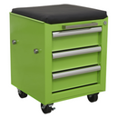 Sealey AP556CSHV 4 Drawer Rollcab With 3 Drawer Utility Seat