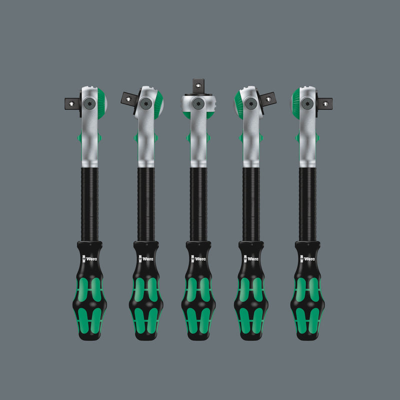 Wera 004019 28pc 8100 SA 9 Zyklop Speed Imperial Socket Set, 1/4"