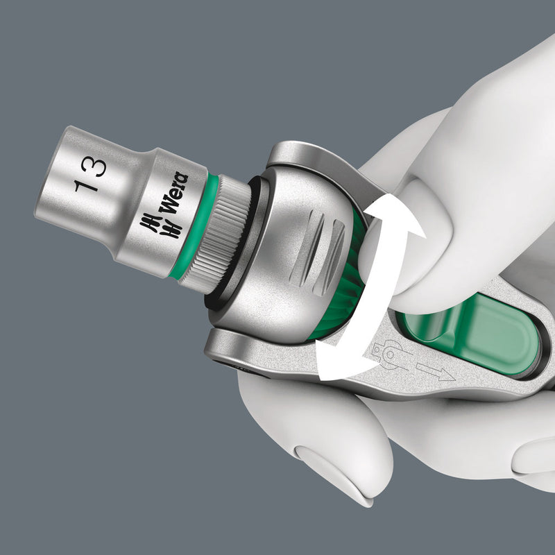 Wera 073262 8000 C Zyklop Speed Ratchet, 1/2"