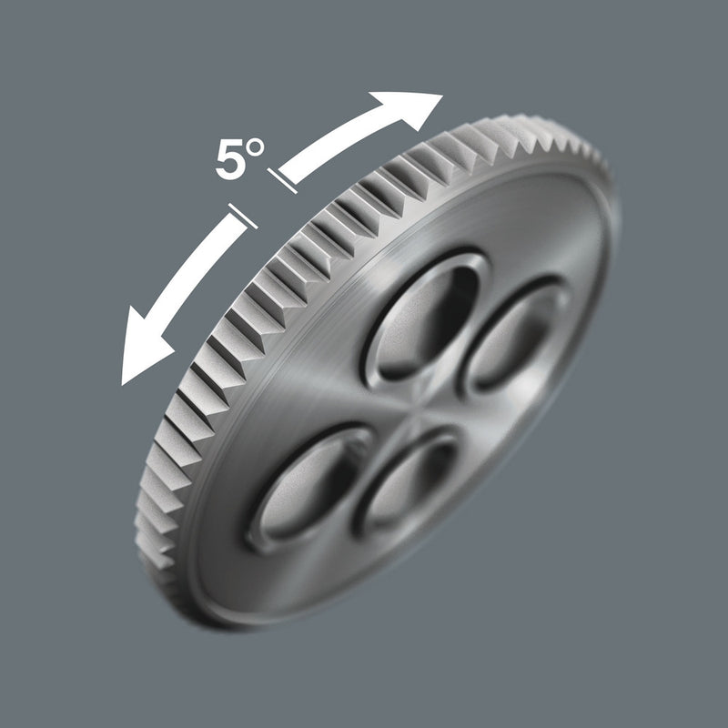 Wera 075831 10pc Safe-Torque A 1 Imperial Set 1, 2-12 Nm, 1/4"