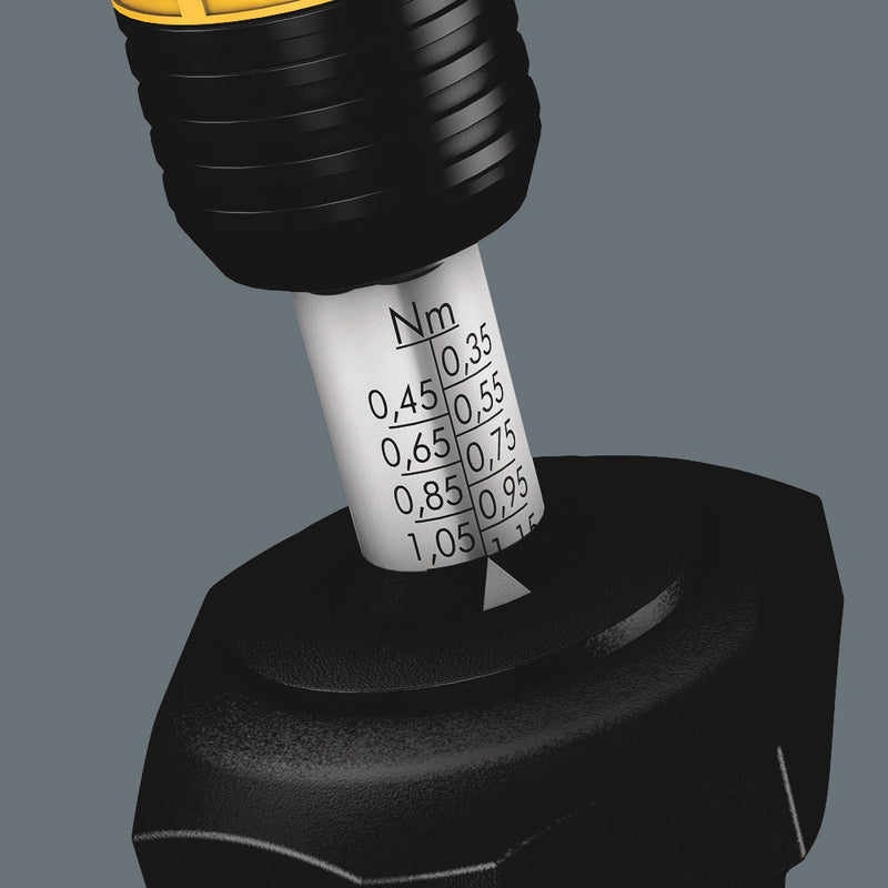 Wera 074730 7440 Kraftform ESD Adjustable Torque Screwdriver, 0.3-1.2 Nm