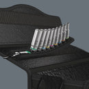 Wera 004525 9pc Belt A Deep 1 Socket Set, 1/4"