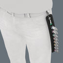 Wera 003974 8pc Belt B Imperial 1 Zyklop Hex-Plus, HF Bit-Socket Set, 3/8"