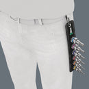 Wera 003996 6pc Belt C 2 Zyklop Hex-Plus Holding Function Bit-Socket Set, 1/2"