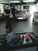 Wera 005410 9pc Magnetic socket rail A Deep 1 Socket Set, 1/4"