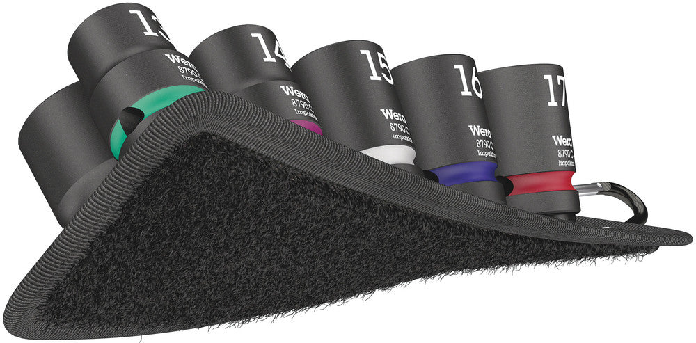 Bộ đầu Tuýp Wera Belt C Impaktor 1 Socket Set, 1/2" Drive Wera - View #9