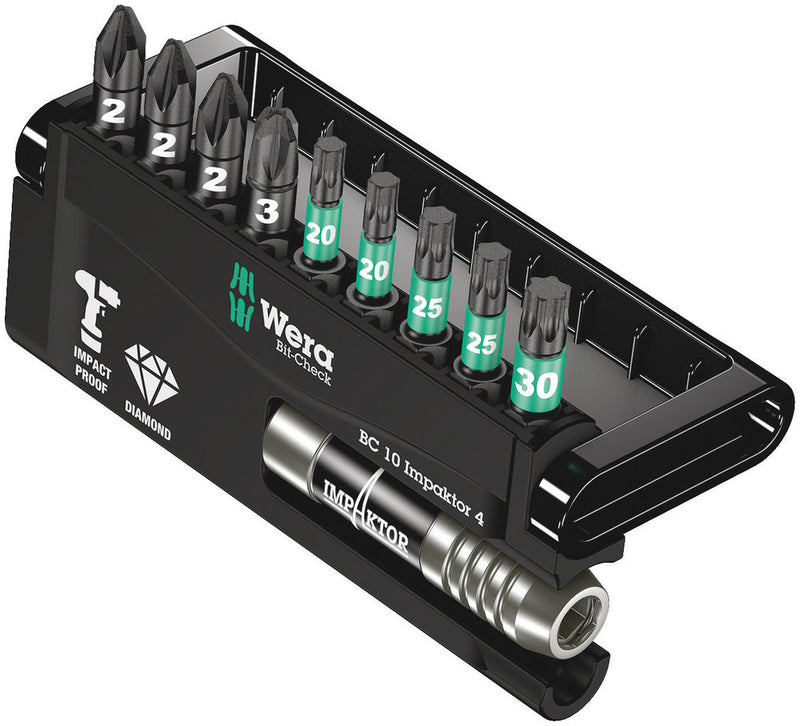 Wera 057417 10pc Bit-Check 10 Impaktor 4