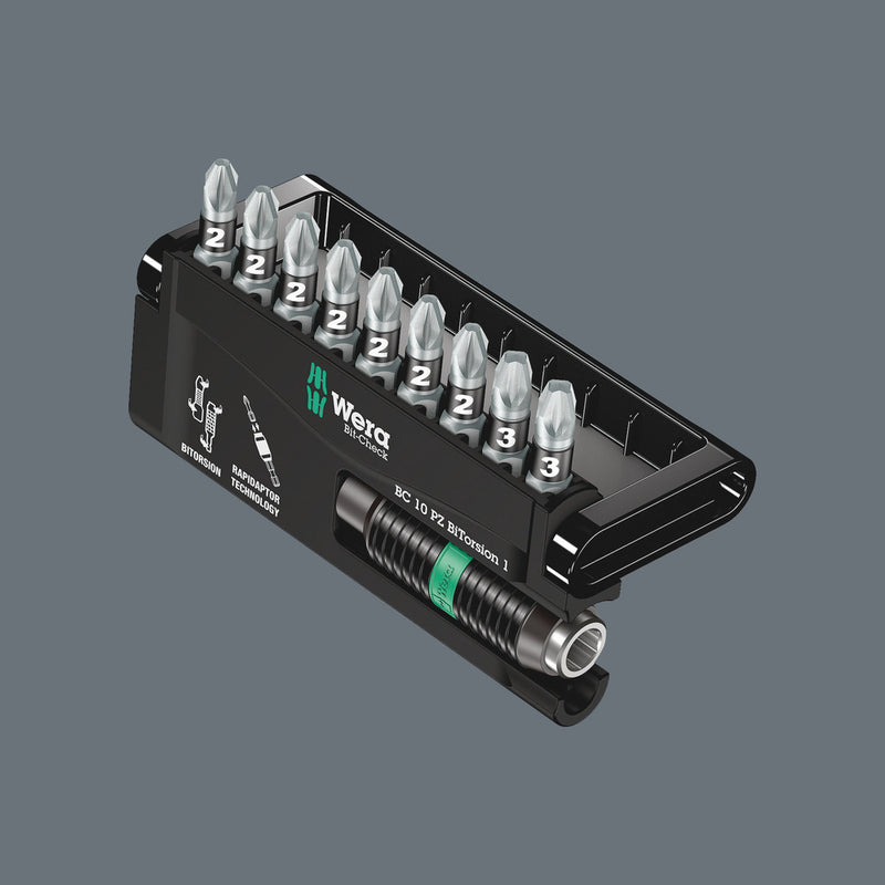 Wera 056368 10pc Bit-Check 10 PZ BiTorsion 1