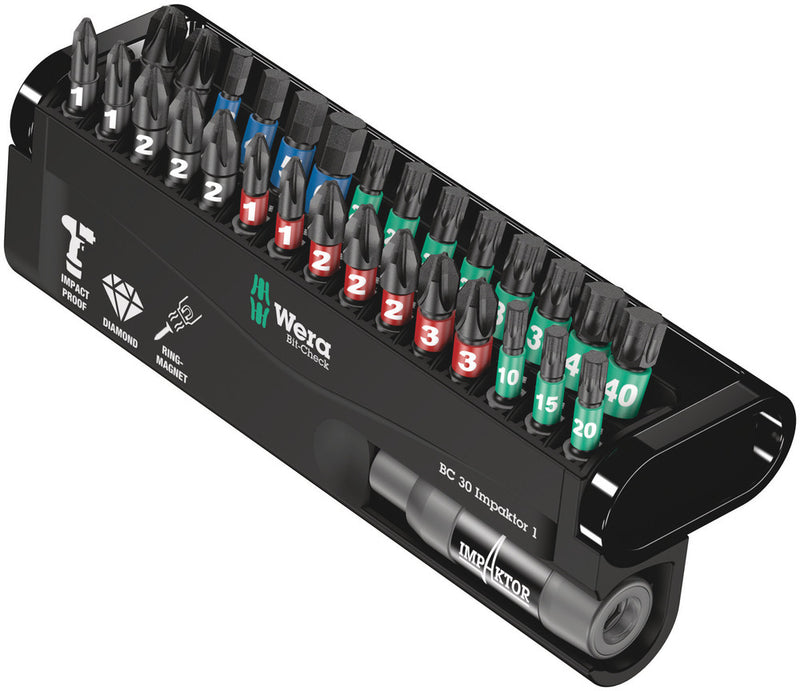Wera 057690 30pc Bit-Check 30 Impaktor 1
