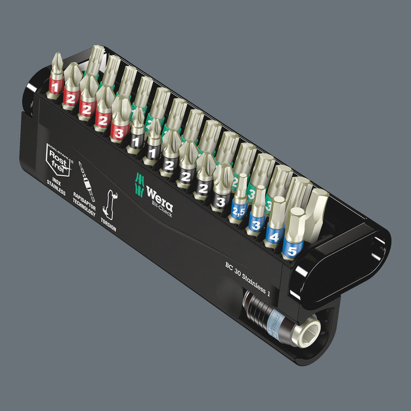 Wera 071109 30pc Bit-Check 30 Stainless 1