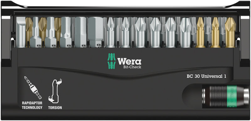 Wera 056440 30pc Bit-Check 30 Universal 1