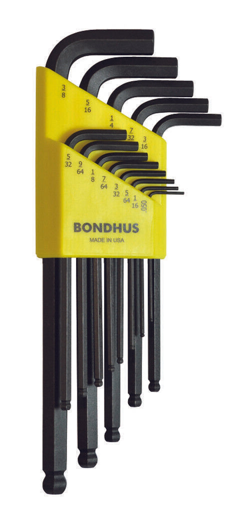 Bondhus BLX13 13pc AF Ballpoint Allen Key Set