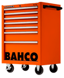 Bahco 1475K7 C75 7 Drawer Orange Classic Mobile Roller Cabinet