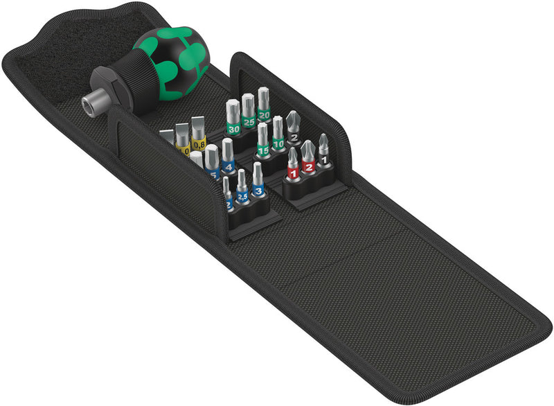 Wera 057471 19pc Kraftform Kompakt Stubby 1