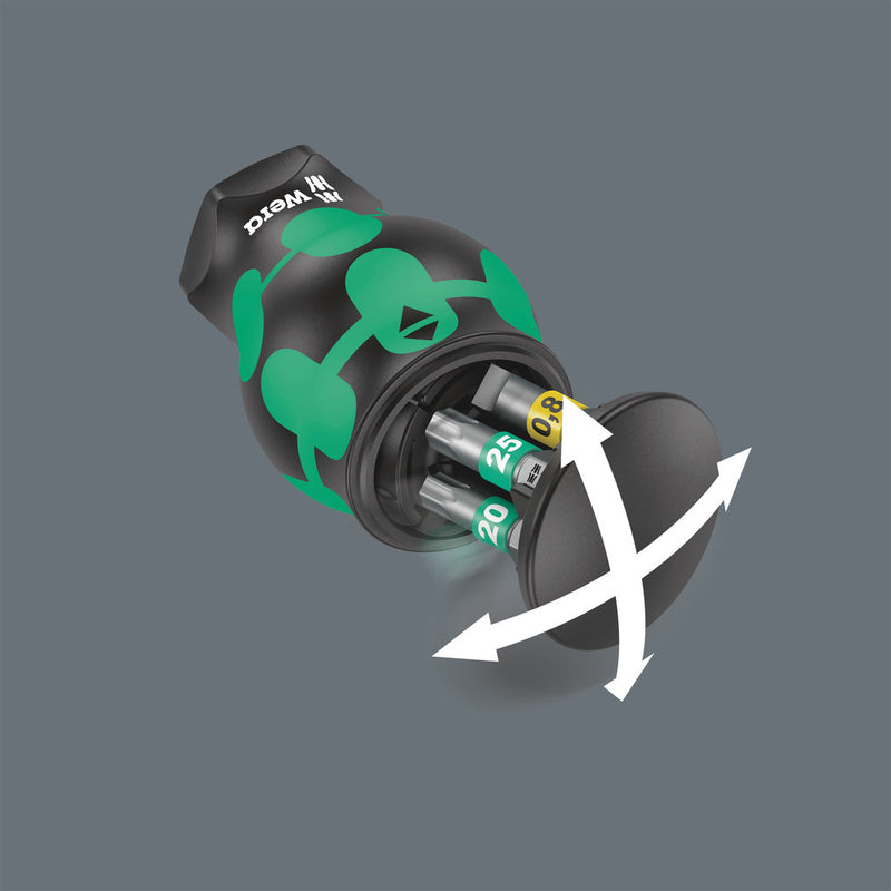 Wera 008873 6pc Kraftform Kompakt Stubby magazine 1