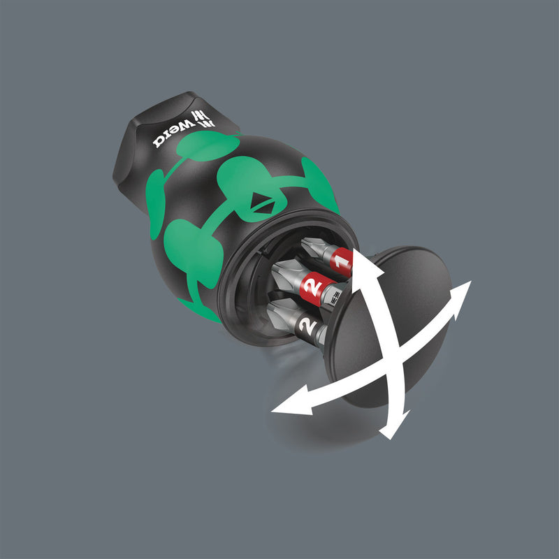 Wera 008874 6pc Kraftform Kompakt Stubby magazine 2