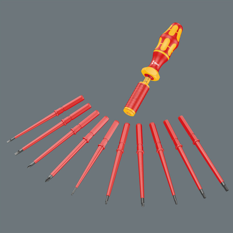 Wera 059291 15pc Kraftform Kompakt VDE 15 Extra Slim, Torque 1.2-3.0 Nm