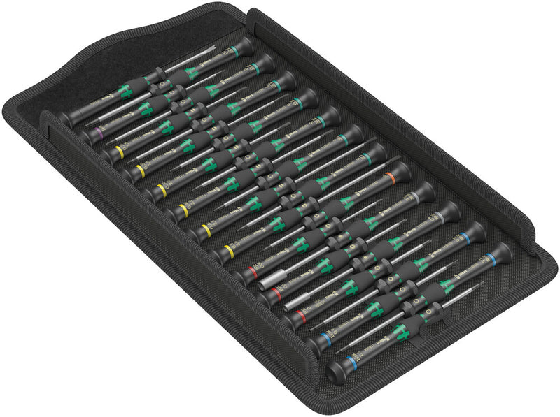 Wera 134000 25pc Kraftform Micro Big Pack 1 screwdriver Set for electronic applications