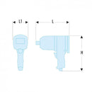 Facom NS.1400F 1/2″Dr Aluminium Impact Wrench 1490Nm
