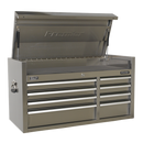 Sealey PTB104008SS 8 Drawer Stainless Steel Heavy-Duty Topchest