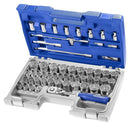 Expert By Facom E032909 55 Piece 1/2" Drive Metric, AF & Torx Socket Set