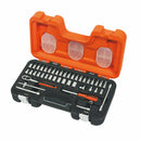Bahco S460 46pce 1/4"dr Socket & Screwdriver Bit Set
