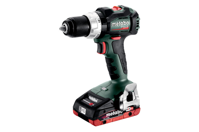 Metabo SB 18 LT BL 18v Cordless Hammer Drill C/W 2x 4.0Ah LIHD Batteries