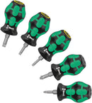 Wera 008871 5pc Stubby Set 2 Screwdriver Set