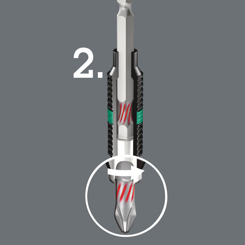 Wera 057117 10pc Bit-Check 10 BiTorsion 2