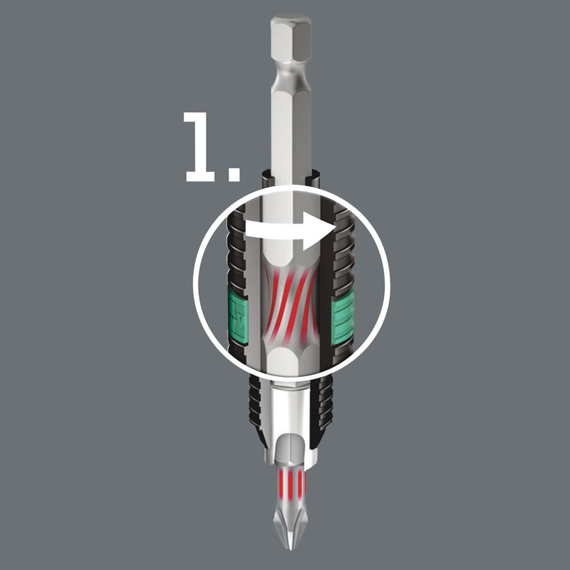 Wera 057117 10pc Bit-Check 10 BiTorsion 2